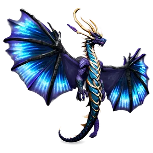 Celestial Dragon Wings Png Oua99 PNG image