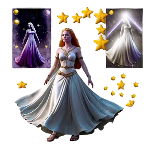 Celestial Goddess Graphic PNG 99