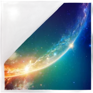 Celestial Light Leak Overlay PNG Pgw