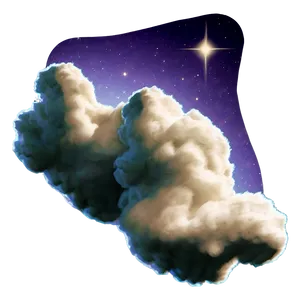 Celestial Nimbus Star Png 06292024 PNG image