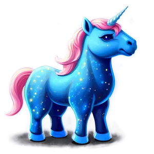 Celestial Unicorn Clipart PNG 50
