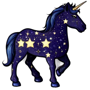 Celestial Unicorn Clipart PNG Vxx PNG