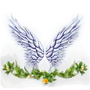 Celestial White Wings Outline Png 55 PNG image