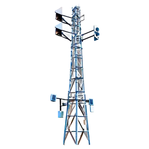 Cell Tower On Building PNG 91