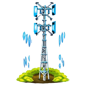 Cell Tower Warning Sign PNG Dsf PNG