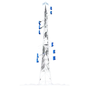 Cell Tower With Lightning PNG Mll69 PNG
