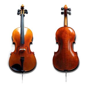 Cello With Notes Background Png 67 PNG image