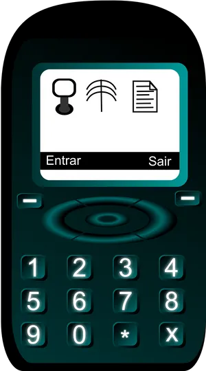 Cellphone_ Interface_ Portuguese PNG