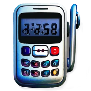 Cellphone With Alarm Icon Png 06112024 PNG image