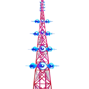 Cellular Network Tower PNG 40