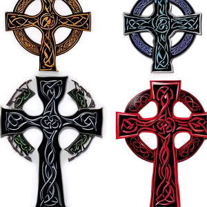 Celtic Cross Design Png 06212024 PNG image