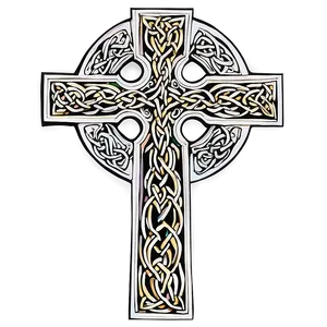 Celtic Cross Design Png 64 PNG image