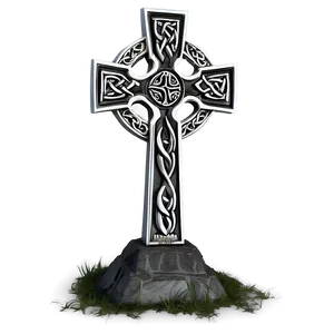 Celtic Cross In 3d Perspective PNG Cwe PNG