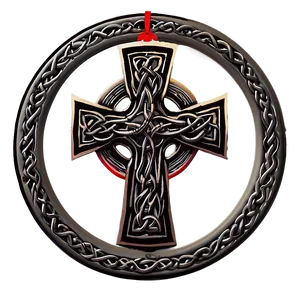 Celtic Cross In Circle Frame PNG Iky38 PNG