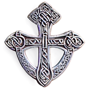 Celtic Cross In Heart Shape PNG 32 PNG