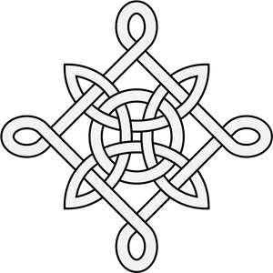 Celtic Knot Design Graphic PNG