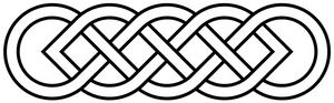 Celtic Knot Design Graphic PNG