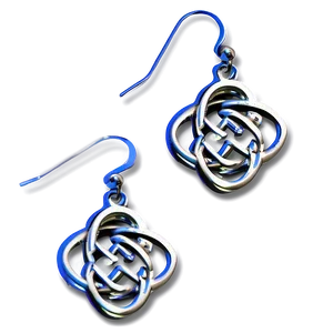 Celtic Knot Earring Png 05252024 PNG image