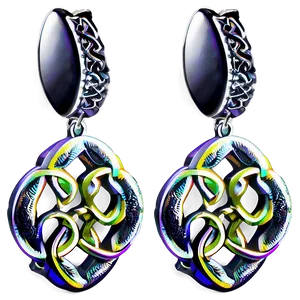 Celtic Knot Earring PNG Bdy59 PNG