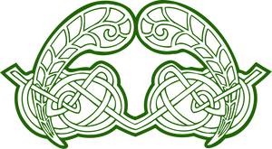 Celtic Knot Ornament Vector PNG image