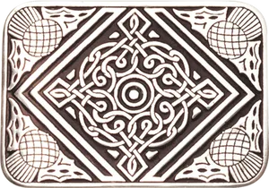 Celtic Knotwork Design Tile PNG