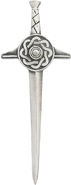 Celtic Knotwork Sword Pendant