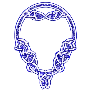 Celtic Neck Tattoo Blueprints Png 9 PNG image