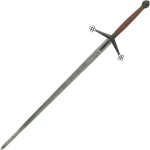 Celtic Sword Ornate Hilt PNG image