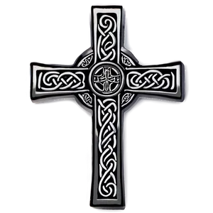 Celtic Thin Cross PNG Hoh55 PNG