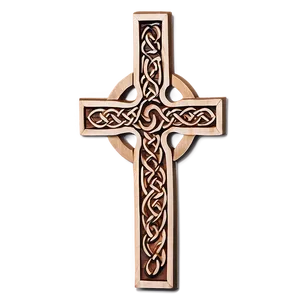 Celtic Wooden Cross PNG Xbd75 PNG