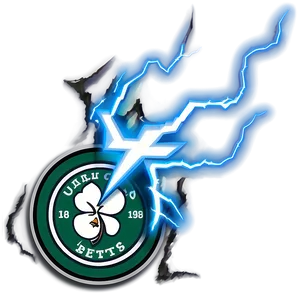 Celtics Logo With Lightning Png 05252024 PNG image