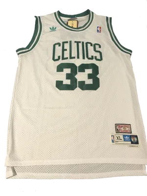 Celtics33 Basketball Jersey PNG image