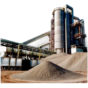 Cement Industry Factory PNG 06122024
