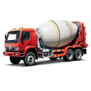 Cement Truck Delivery PNG 6