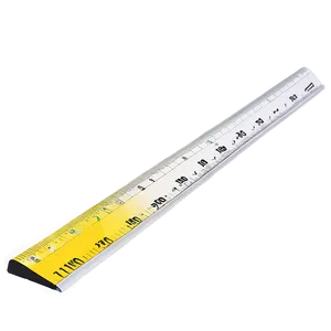 Centimeter And Inch Ruler Png Lfo89 PNG image