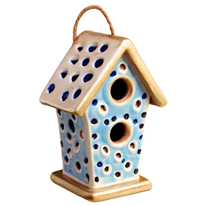 Ceramic Birdhouse PNG 58