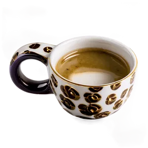 Ceramic Coffee Cup PNG Dml