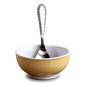 Ceramic Soup Spoon Png 05252024 PNG image