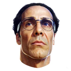 Cerebral Man Portrait Png Unx PNG image