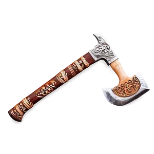 Ceremonial Axe Profile Png Mcm PNG image