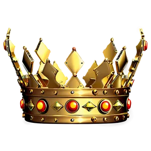 Ceremonial Golden Crown PNG Jhf51 PNG