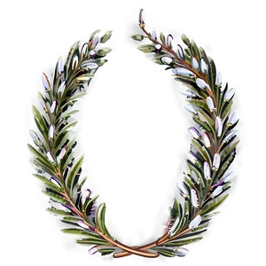 Ceremonial Laurel Wreath PNG Anw15