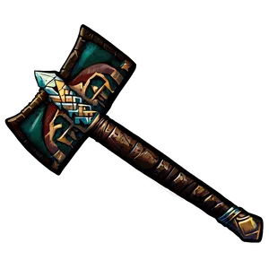 Ceremonial Tomahawk Png 06282024 PNG image