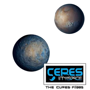 Ceres In Space Graphic Png Dtt PNG image