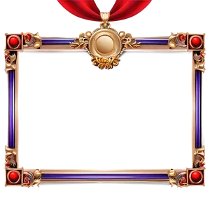 Certificate Frame Clipart PNG Ftc32 PNG