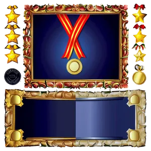Certificate Frame Collection PNG 44