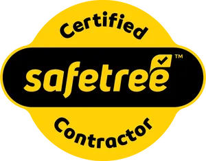 Certified Safetree Contractor Logo PNG image