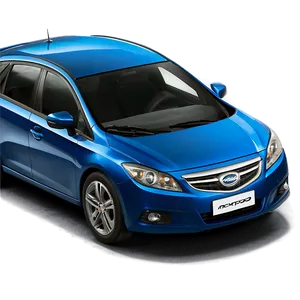 Cerulean Blue Car Render Png 06252024 PNG image