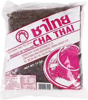 Cha Thai Tea Leaves Package PNG image