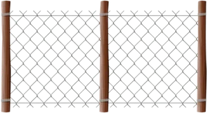 Chain Link Fence Texture PNG image